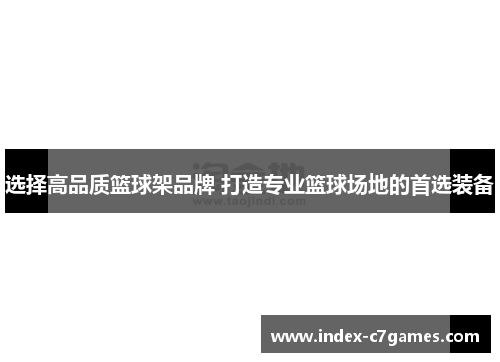选择高品质篮球架品牌 打造专业篮球场地的首选装备