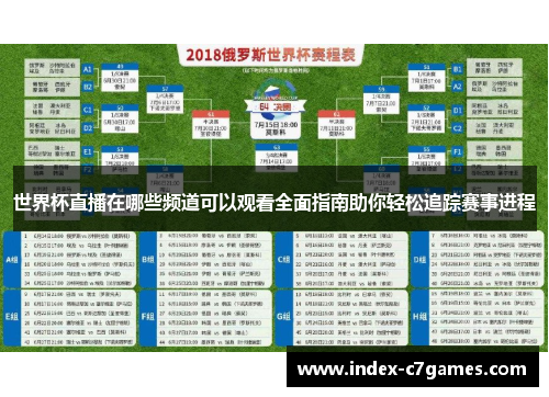 世界杯直播在哪些频道可以观看全面指南助你轻松追踪赛事进程